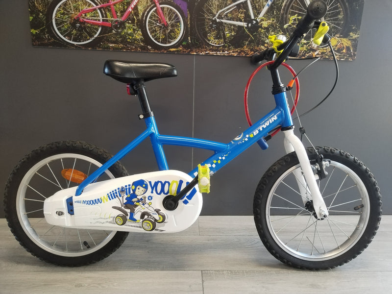 Carica immagine in Galleria Viewer, BTWIN COP TROOPER BICI BIMBO 16&quot; BLU CONTO-VENDITA
