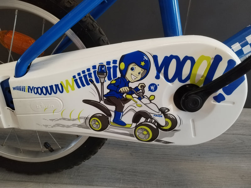 Carica immagine in Galleria Viewer, BTWIN COP TROOPER BICI BIMBO 16&quot; BLU CONTO-VENDITA
