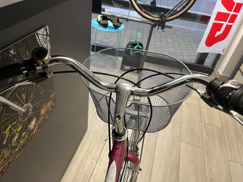 Carica immagine in Galleria Viewer, MAINO OCEAN CITY BIKE DONNA 28&quot; ROSA METALLIZZATO CONTO-VENDITA

