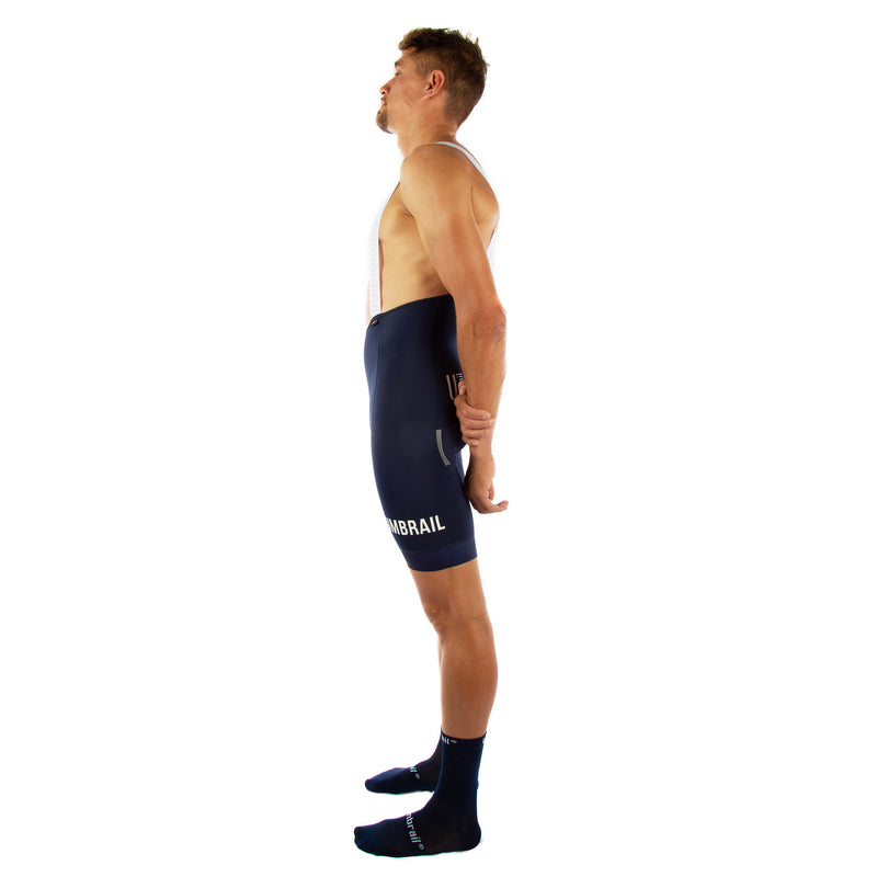 Load image into Gallery viewer, UMBRAIL Phil cycling bib shorts TG. L Blue
