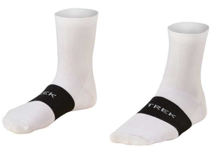 Trek Race Crew Socks White 