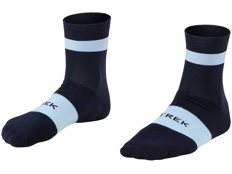 Load image into Gallery viewer, Trek Race Crew Socks Dark Blue
