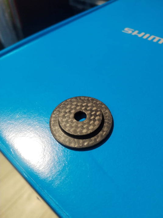 SET TAPPO CARBON + VITE IN ERGAL ULTRALIGHT PER SERIE DI STERZO A-HEAD SET