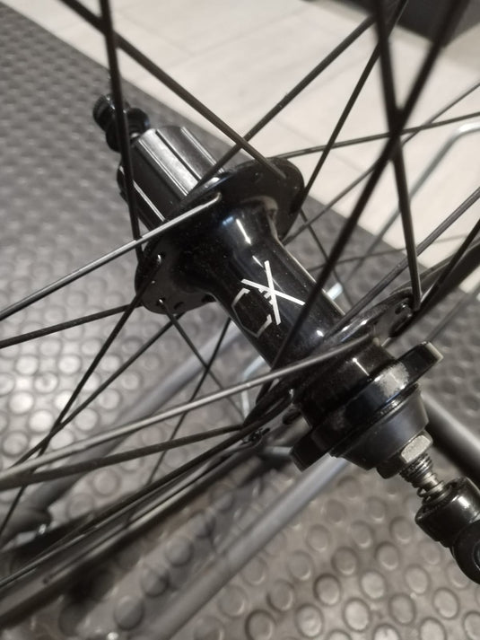 COPPIA RUOTE SHINING DB-T260 ALLUMINIO 28" ,DISK 6 FORI, SHIMANO HG, QUICK RELEASE