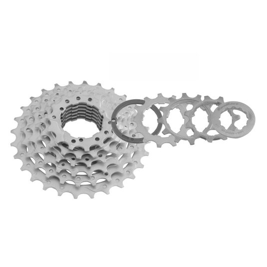 PACCO PIGNONI A CASSETTA R91 9V - 11-28 DENTI, ARGENTO, SH11
