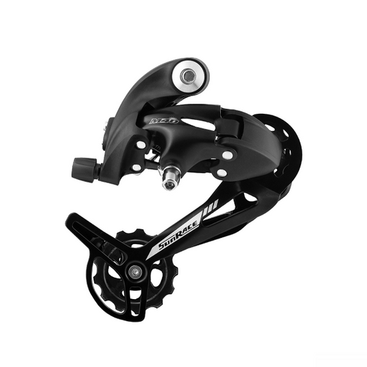 SUNRACE CAMBIO M41 8/7V - GABBIA LUNGA, NERO