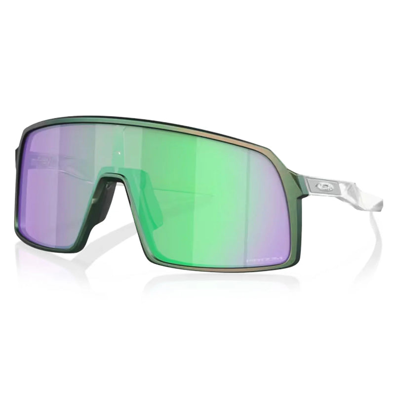 Carica immagine in Galleria Viewer, OAKLEY OCCHIALI SUTRO MATTE SILVER GREEN COLORSHIFT PRIZM ROAD JADE
