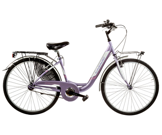 CASADEI CITY BIKE VENERE DONNA 26'x1,75 6V TG40 VIOLA