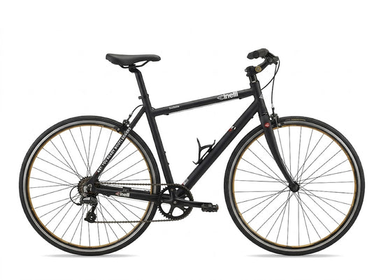 CINELLI BOOTLEG SPORT-TREKKING UOMO ALLUMINIO 1X6V TG S/M NERO OPACO USATO IN CONTO-VENDITA