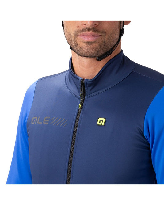 ALE GIUBBINO INVERNALE Solid Fondo 2.0 Giacca Full-Zip Uomo, Blu Marino