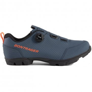 Bontrager Evoke 42 Armored Blue/Radioactive Orange Shoe
