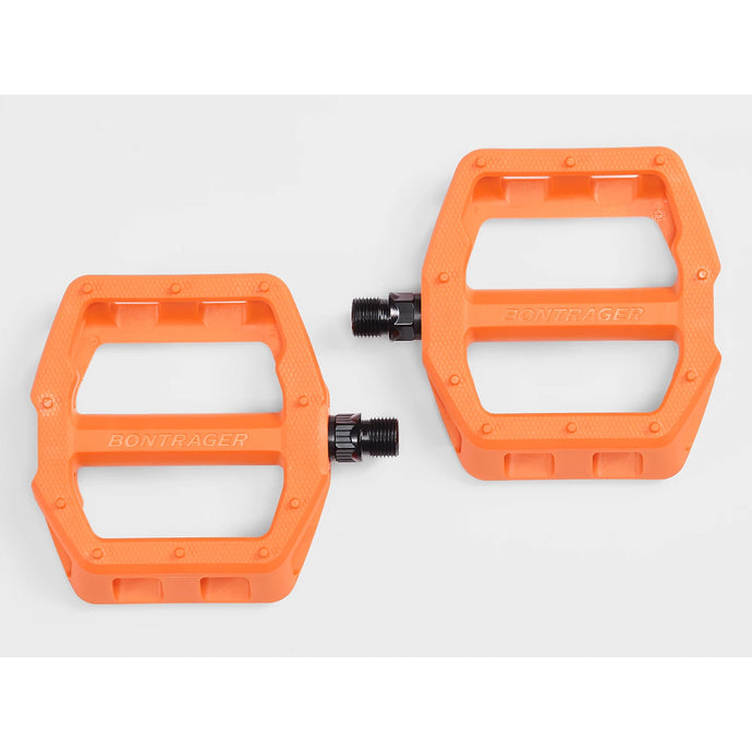 Bontrager Pedali Line Comp Flat arancione