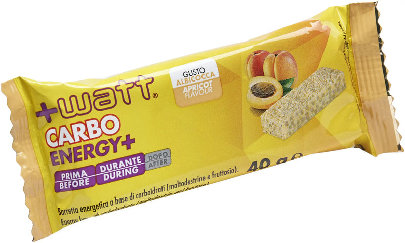 Load image into Gallery viewer, +WATT CARBO ENERGY+ energy bar box of 20 pieces 
