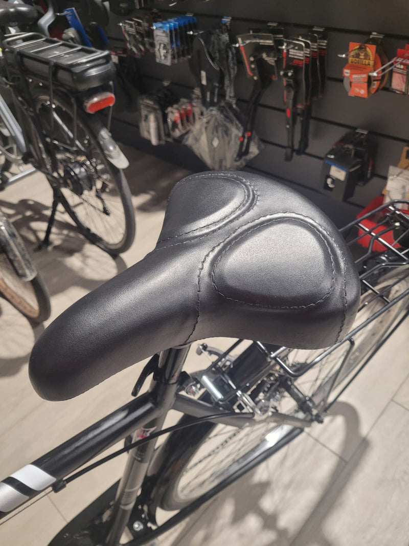 Carica immagine in Galleria Viewer, CASADEI MOVING 28&quot;  BICI UOMO IN ACCAIO NERO/GRIGIO TAGLIA 52 USATO-REVISIONATO
