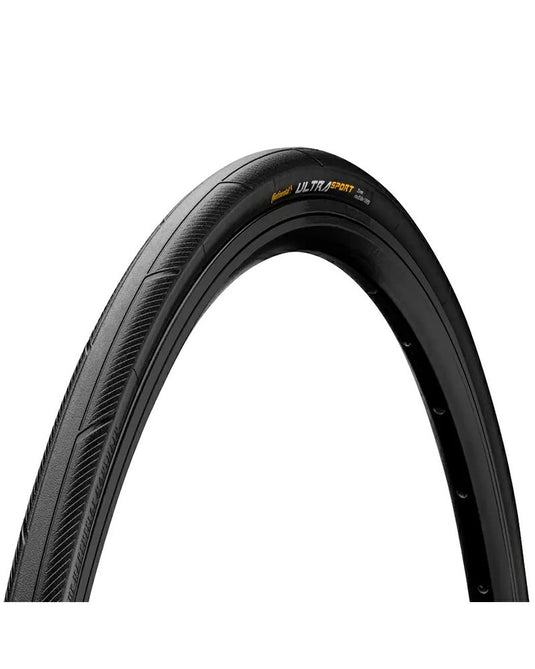 Continental Ultra Sport III Fold Folding Clincher, Black/Black Skin 