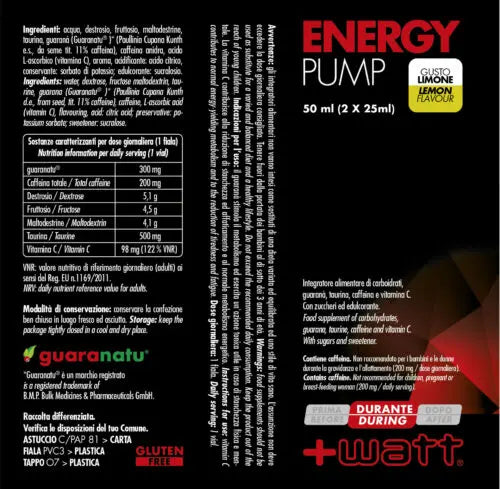 +WATT Energy Pump 2x50 ml