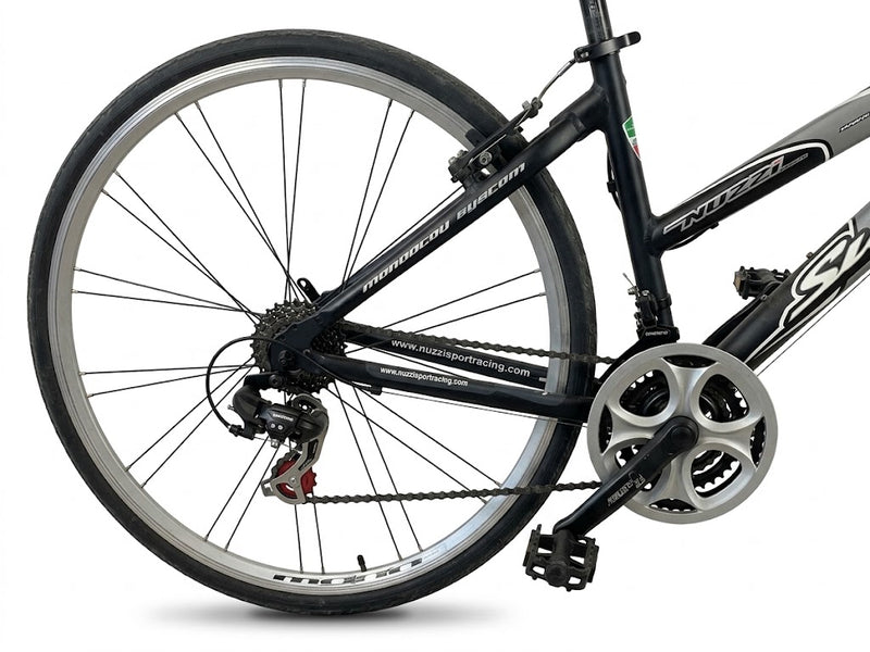 Carica immagine in Galleria Viewer, bici Nuzzi Surfer city-trekking donna alluminio taglia s grigio/bianco USATO-REVISIONATO
