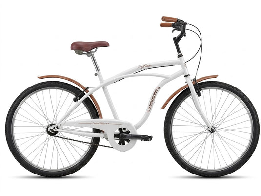 City Bike modello Beach Cruiser Fausto Coppi 26" panna USATO IN CONTO-VENDITA