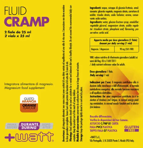 +WATT FLUID CRAMP supplement for cramps