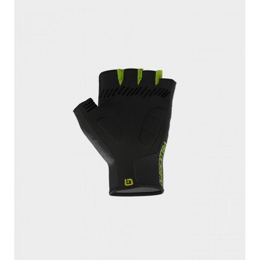 ALE Black-fluorescent yellow summer glove without lace