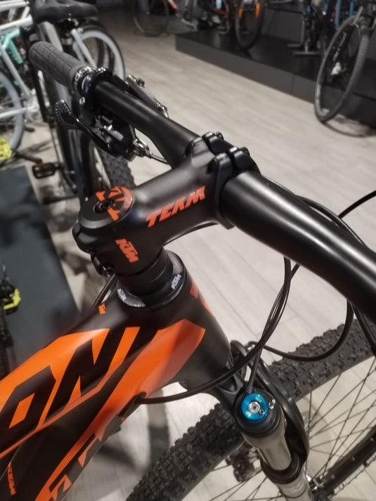 KTM MTB MYROON MASTER CARBON NERO-ARANCIO TAGLIA 43  USATO IN CONTO VENDITA