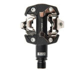 Black chrome molybdenum x-track race pedal look