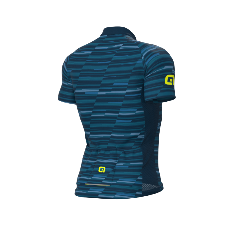 Load image into Gallery viewer, ALE SOLID STEP blue cycling jersey

