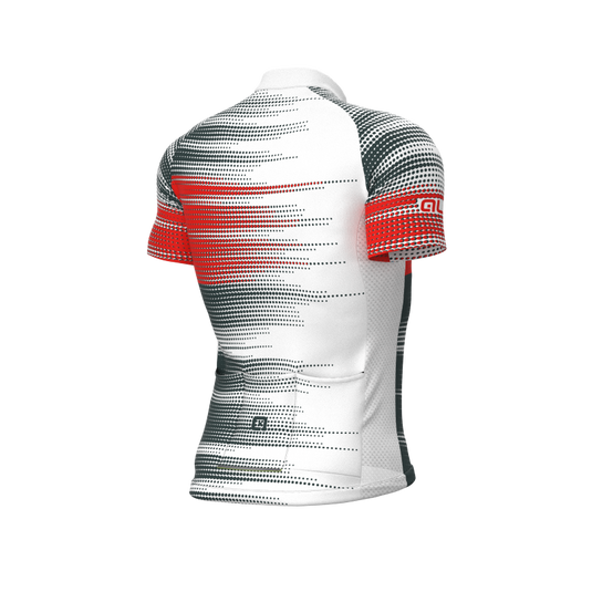 ALE SOLID TURBO maglia ciclismo bianco