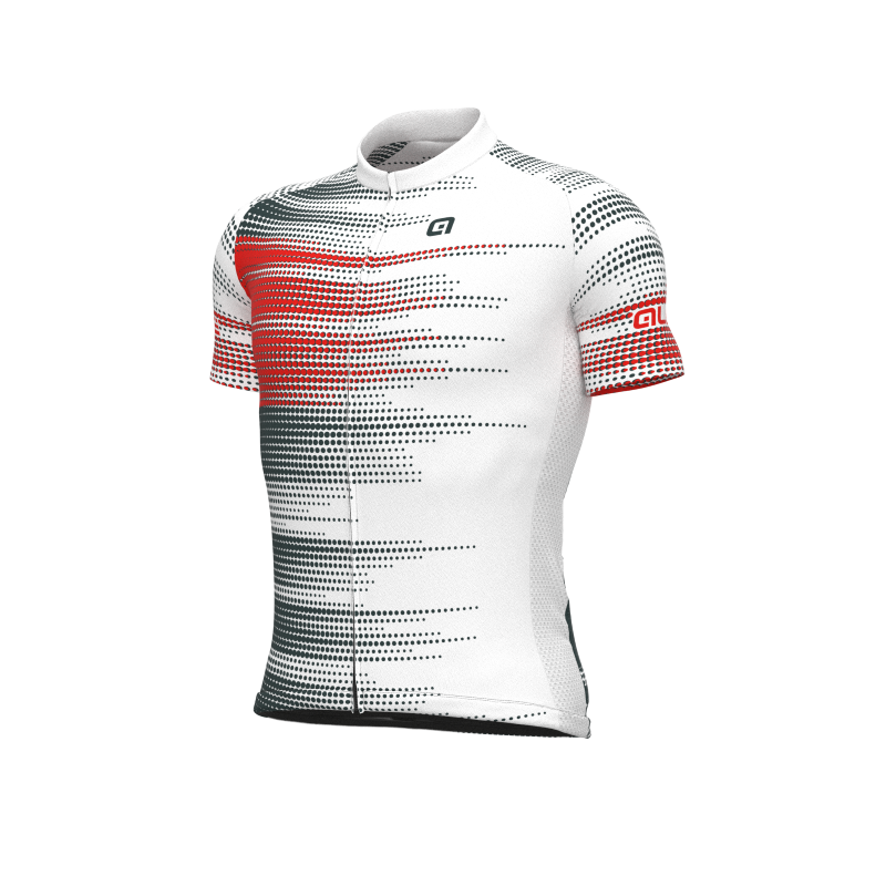 Load image into Gallery viewer, ALE SOLID TURBO white cycling jersey
