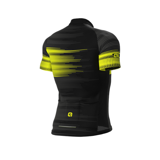 ALE SOLID TURBO Maglia ciclismo nero