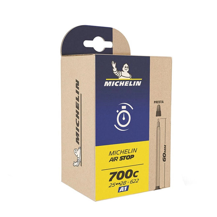 Camera d'aria Michelin Airstop, Presta, lunghezza: 48 mm - 700Cx33-46C