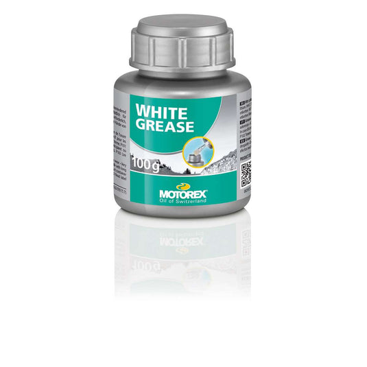 MOTOREX Grasso Bianco White Grease al Litio Specifico per Cuscinetti 100g