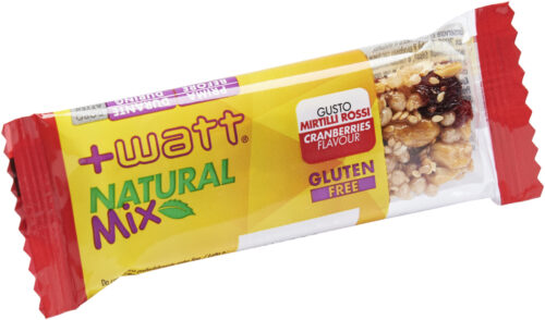 +WATT NATURAL MIX Barretta energetica di frutta secca box 24 pezzi