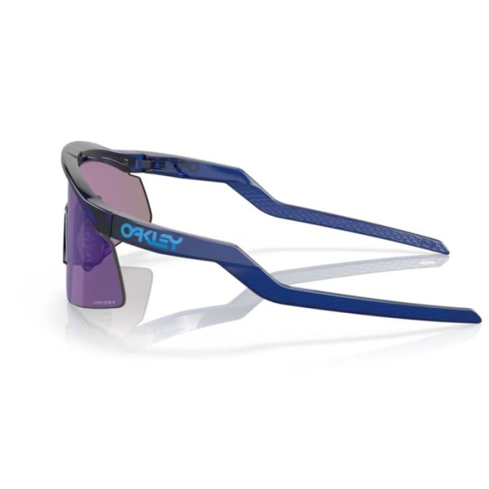 Load image into Gallery viewer, Oakley Hydra semi-transparent blue glasses with prizm jade lenses
