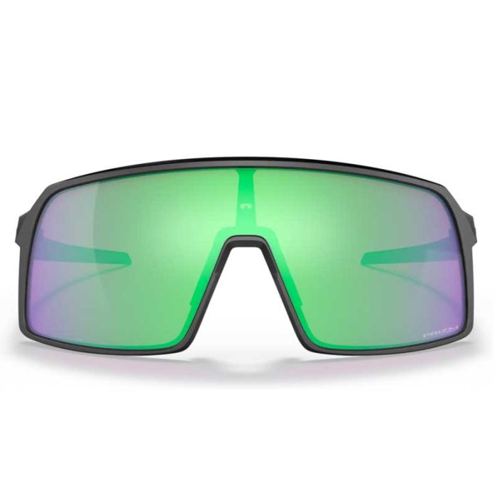 Load image into Gallery viewer, Oakley Sutro glasses matt black prizm road jade lenses
