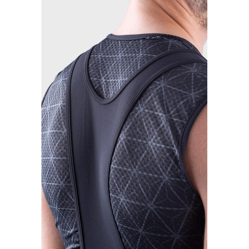 Load image into Gallery viewer, ALE Solid Cycling Bib Shorts Black-White
