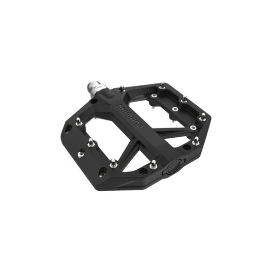 Shimano Pedali Flat  PD-GR400 Resina Pin Rimovibili Nero