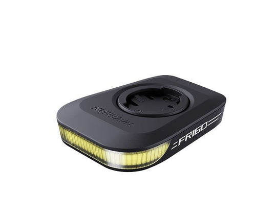 RAVEMEN FR160 LUCE ANTERIORE CON SUPPORTO PER CICLOCOMPUTER GPS