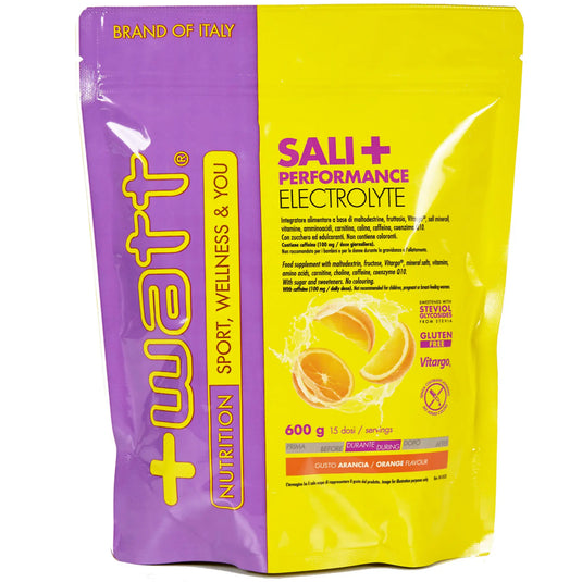 +WATT SALTS+ PERFORMANCE ELECTROLYTE 600g bag. 