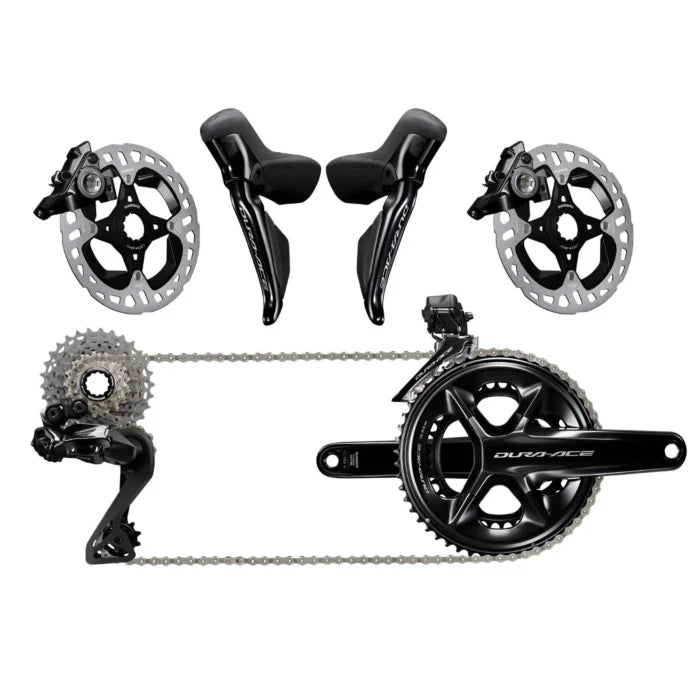 Load image into Gallery viewer, Shimano Dura-Ace Di2 R9200 2x12v Disc Brake Groupset
