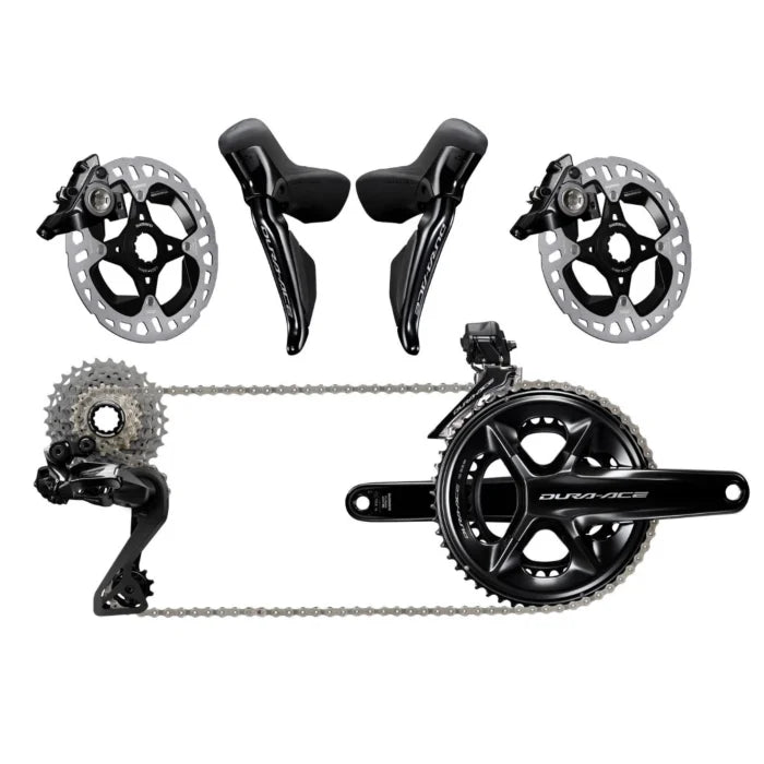 Carica immagine in Galleria Viewer, Gruppo Shimano Dura-Ace Di2 R9200 2x12v Freno a Disco
