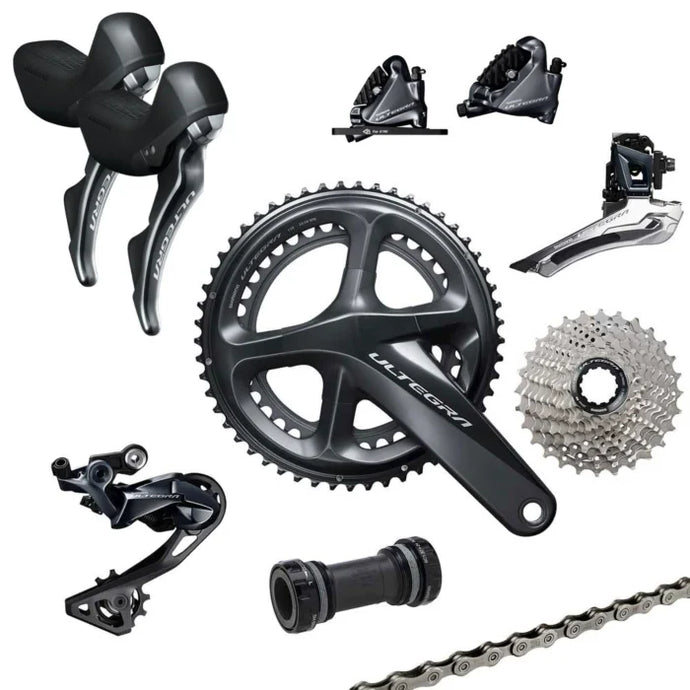 SHIMANO Ulterga R8020 2X11s complete disc groupset