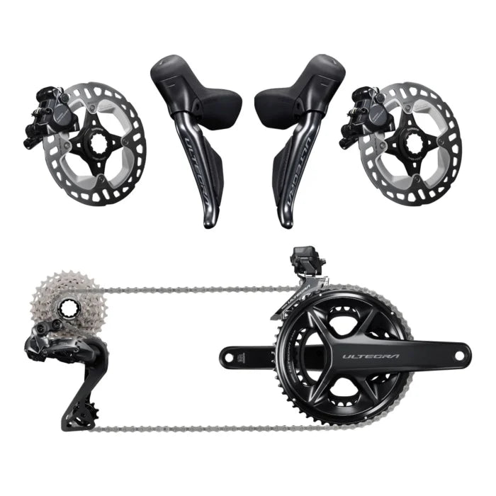 Carica immagine in Galleria Viewer, Gruppo Shimano Ultegra Di2 R8100 2x12v Freno a Disco
