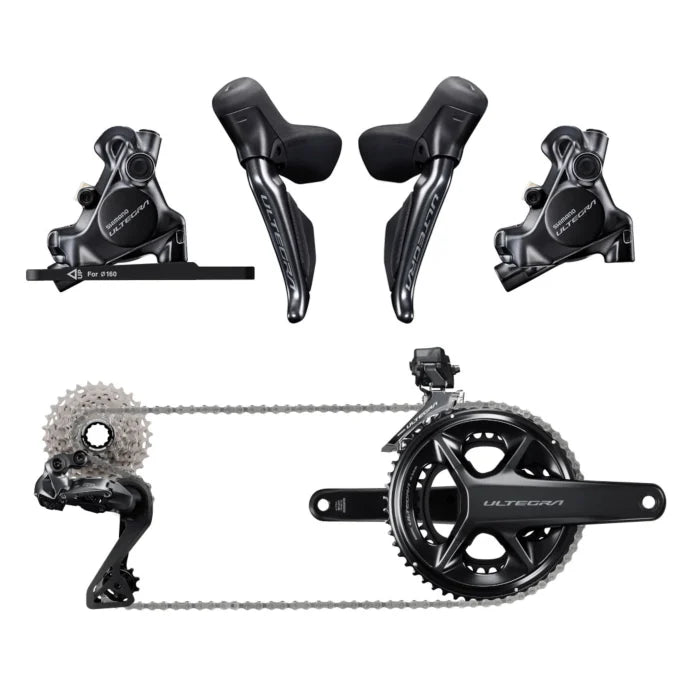 Carica immagine in Galleria Viewer, Gruppo Shimano Ultegra Di2 R8100 2x12v Freno a Disco
