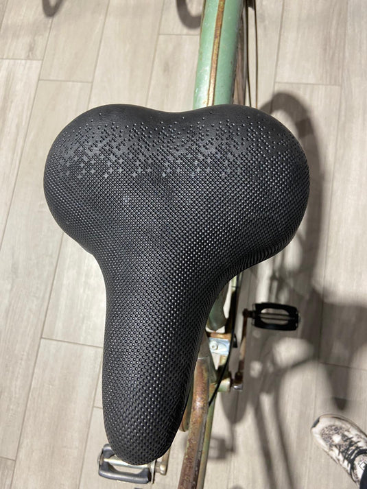BICI DONNA OLANDA ACCIAIO DOPPIO TUBO VERDE PASTELLO 1 V TAGLIA M USATO-REVISIONATO