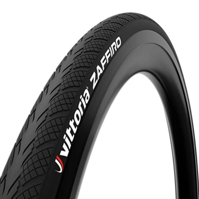 Vittoria Zaffiro IV 28-622/700x28c Folding Clincher Nylon 27 TPI, Black